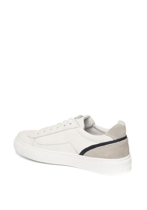 White leather sneaker NERO GIARDINI | 400241DOLLARINO-BIANCO